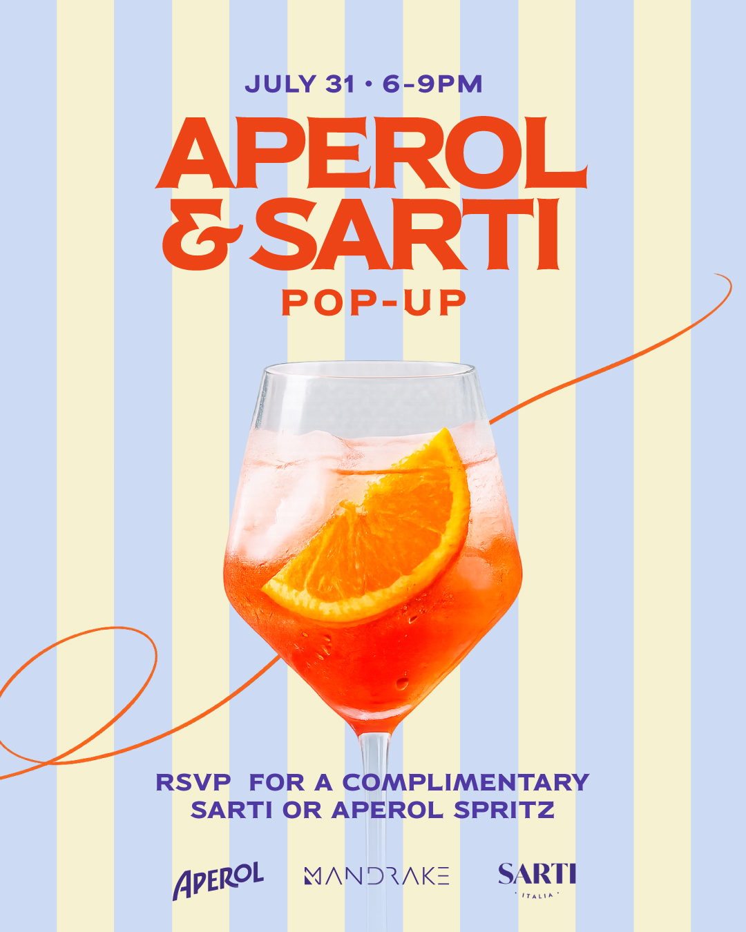 Aperol & Sarti Pop-Up