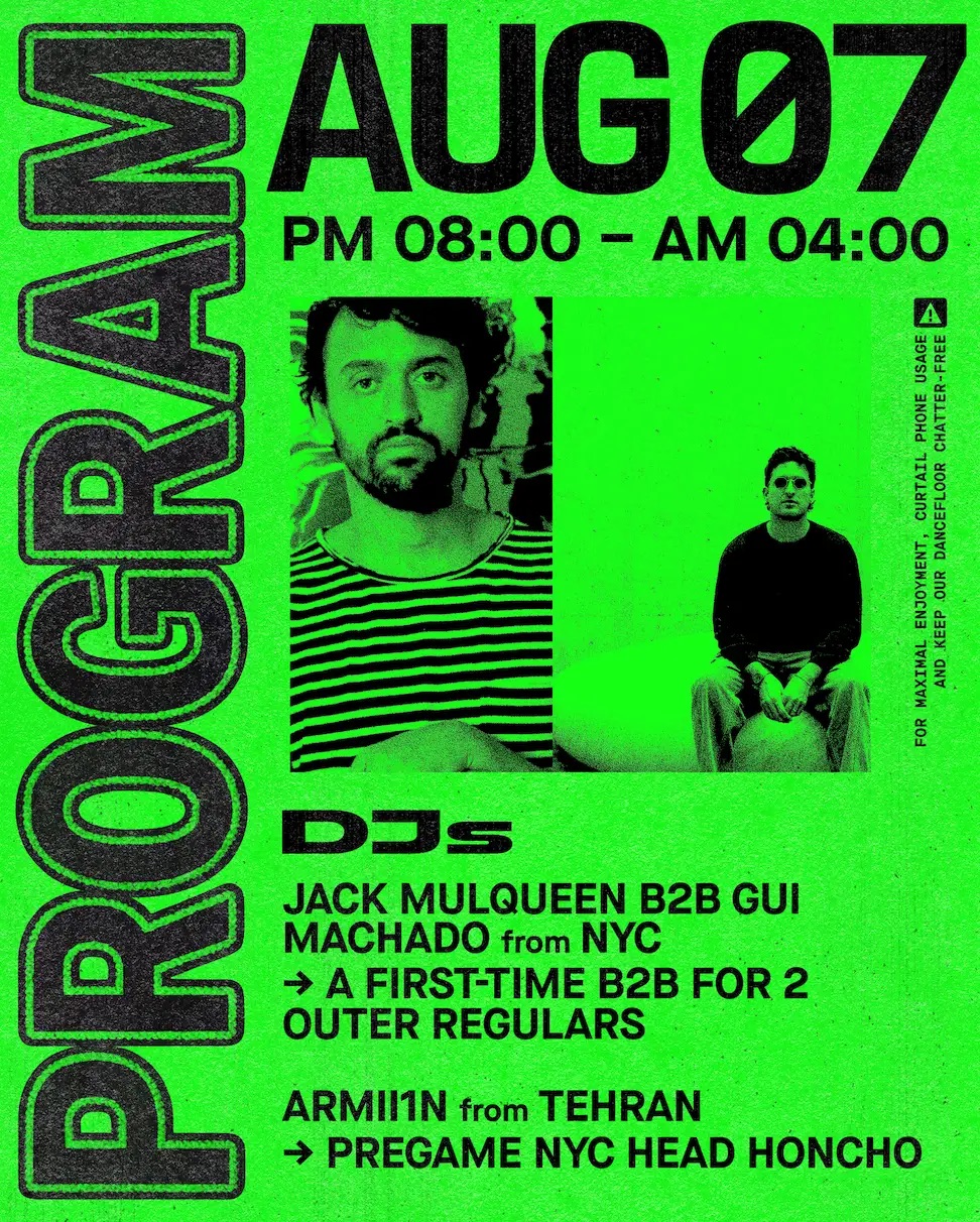 Outer Heaven presents: Jack Mulqueen b2b Gui Machado
