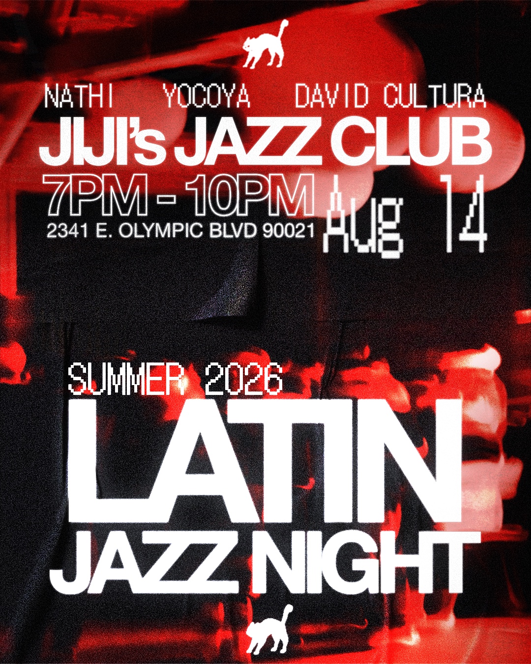 LATIN JAZZ NIGHT presented by JIJI's Jazz Club