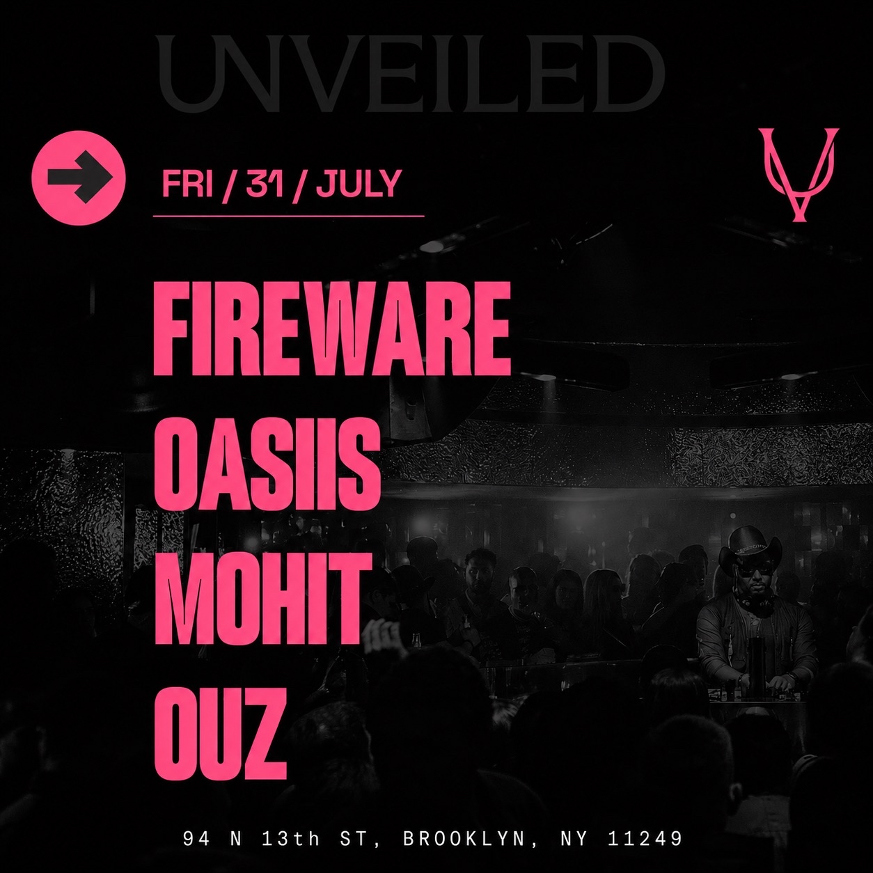 Friday Artist Showcase @ Unveiled