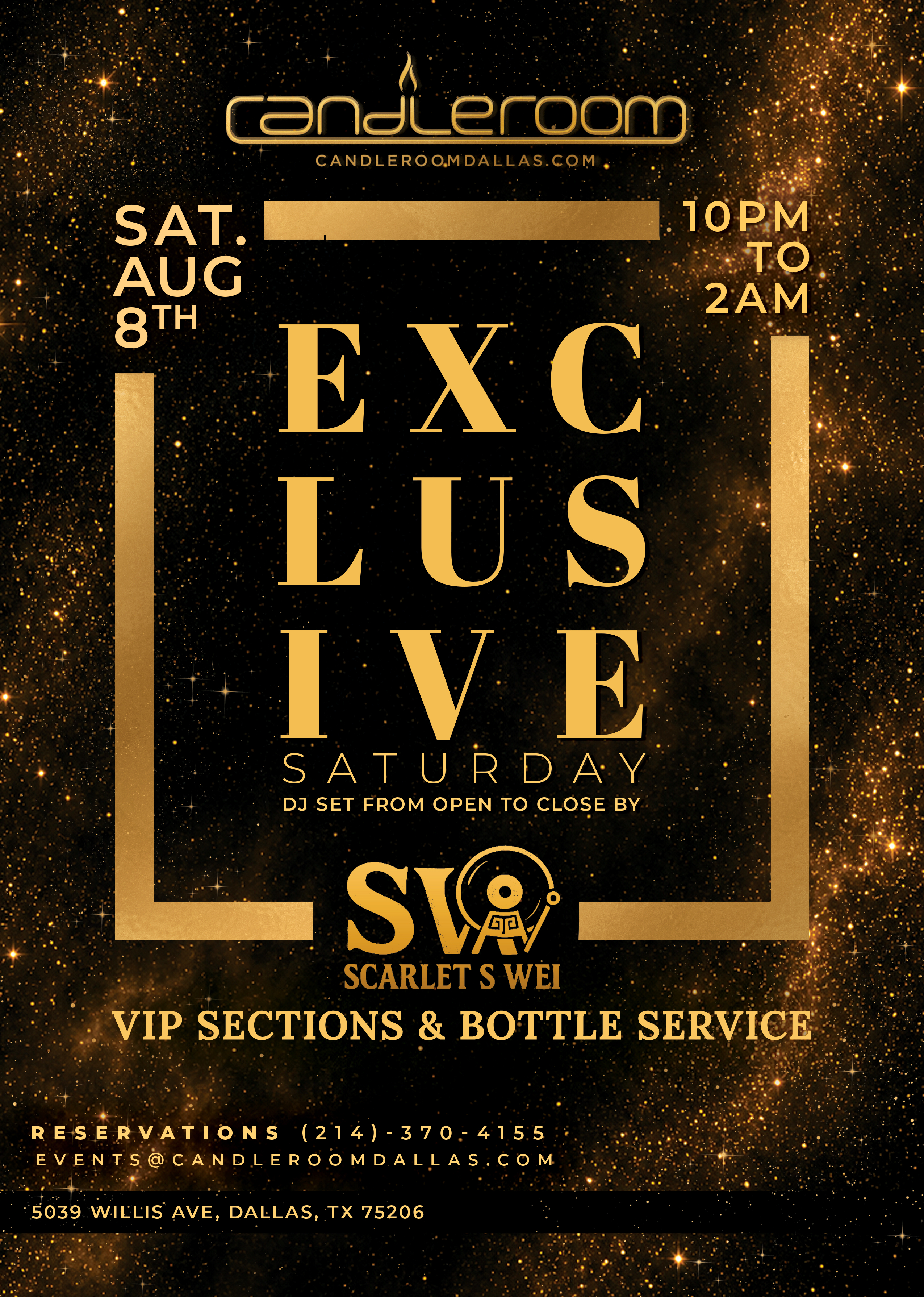 Exclusive Saturdays ft Scarlet’s Wei