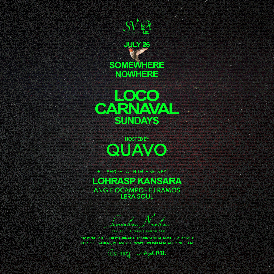 Loco Carnaval: QUAVO, Lohrasp Kansara, Angie Ocampo, EJ Ramos, Lera Soul
