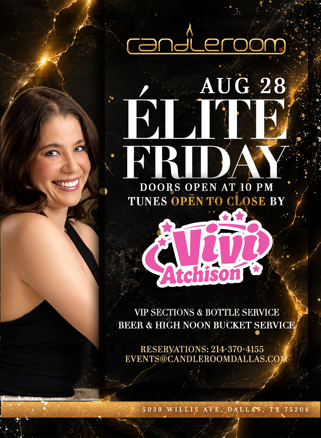 Candleroom Fridays with Vivi Atchison