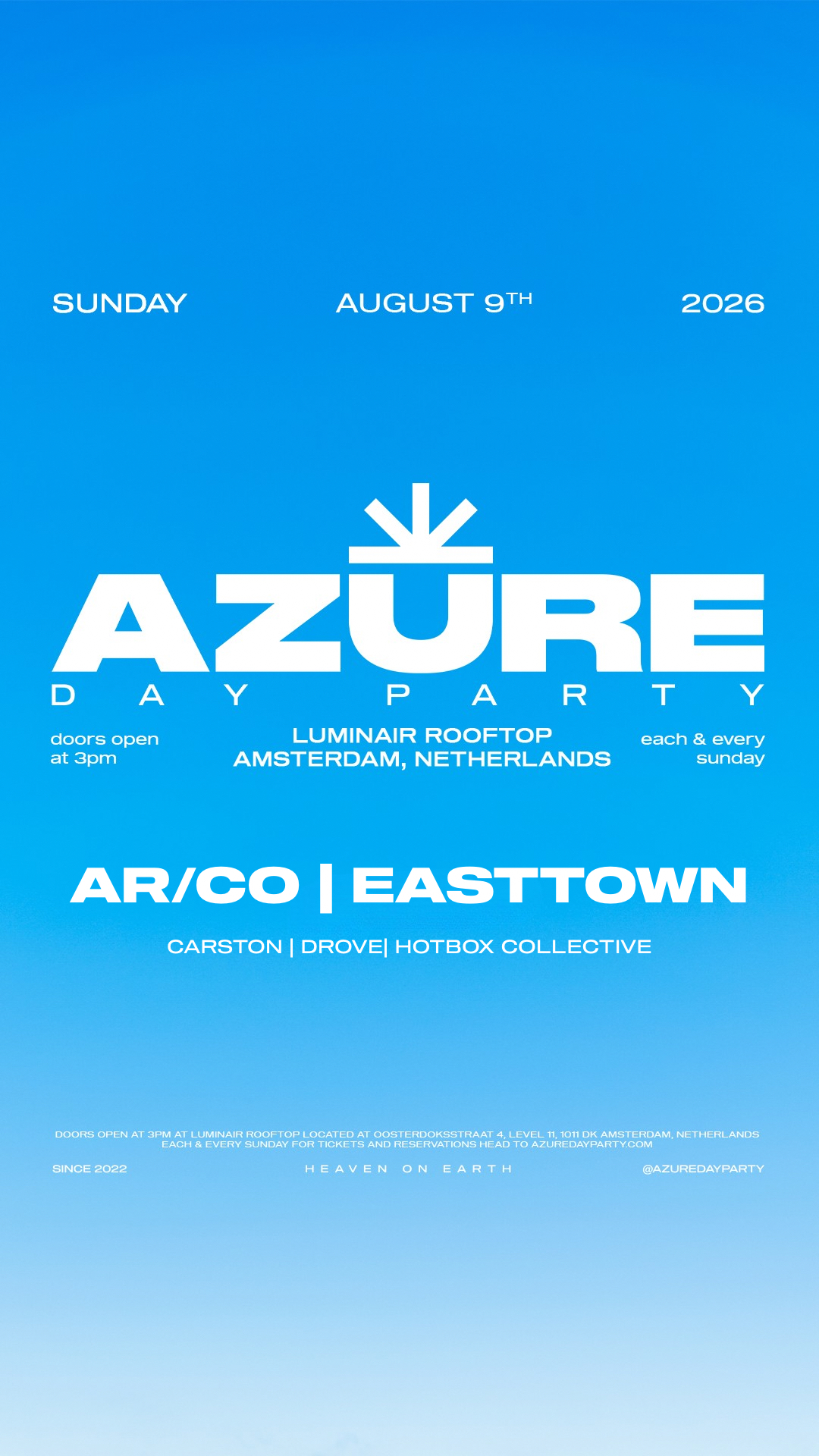 Azure Day Party 9.8