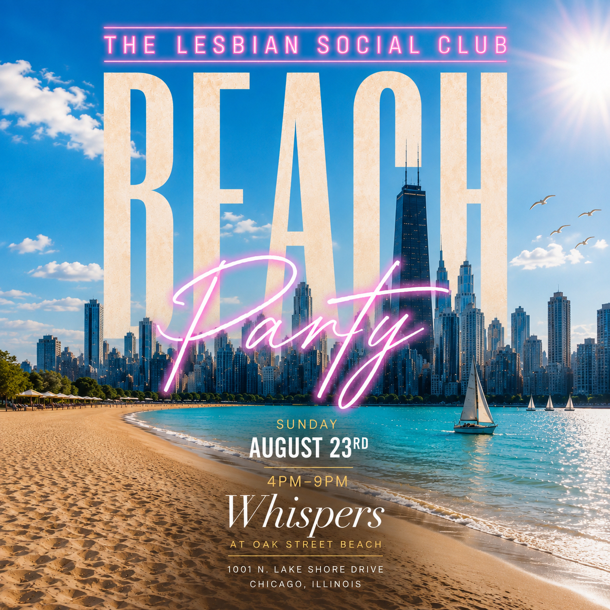 Lesbian Beach Party
