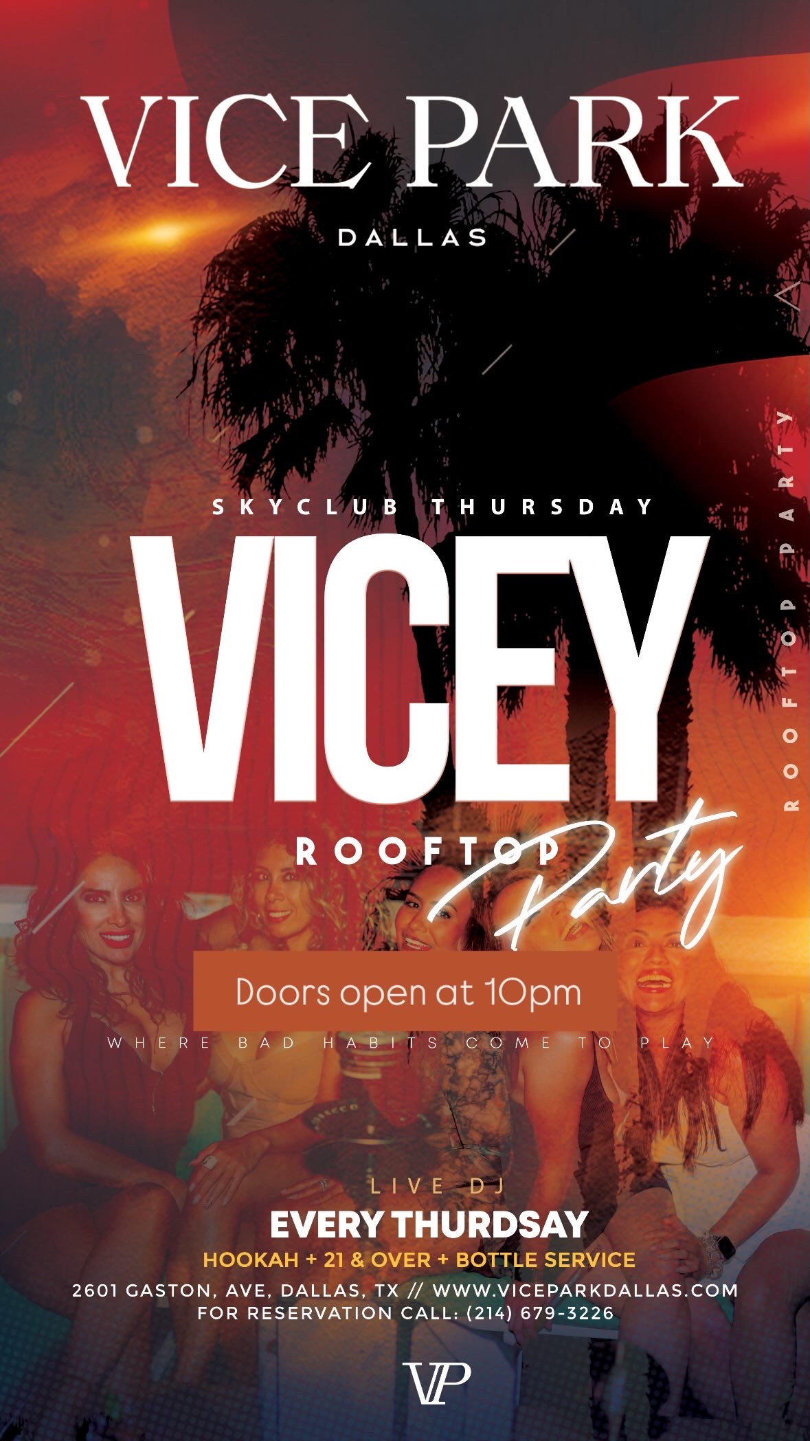 Vicey Thursday Rooftop Party