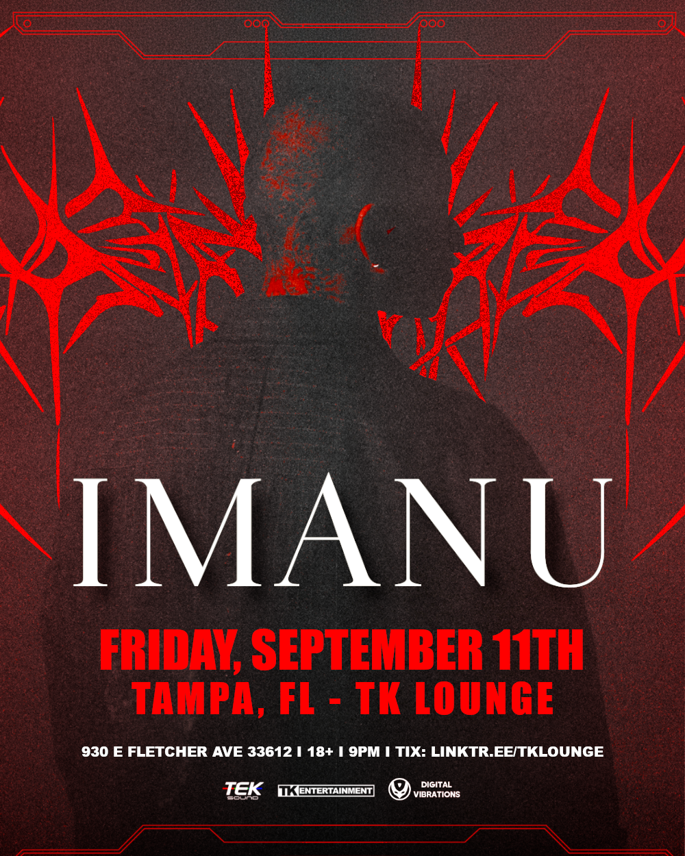 IMANU @ TK Lounge - Tampa, FL
