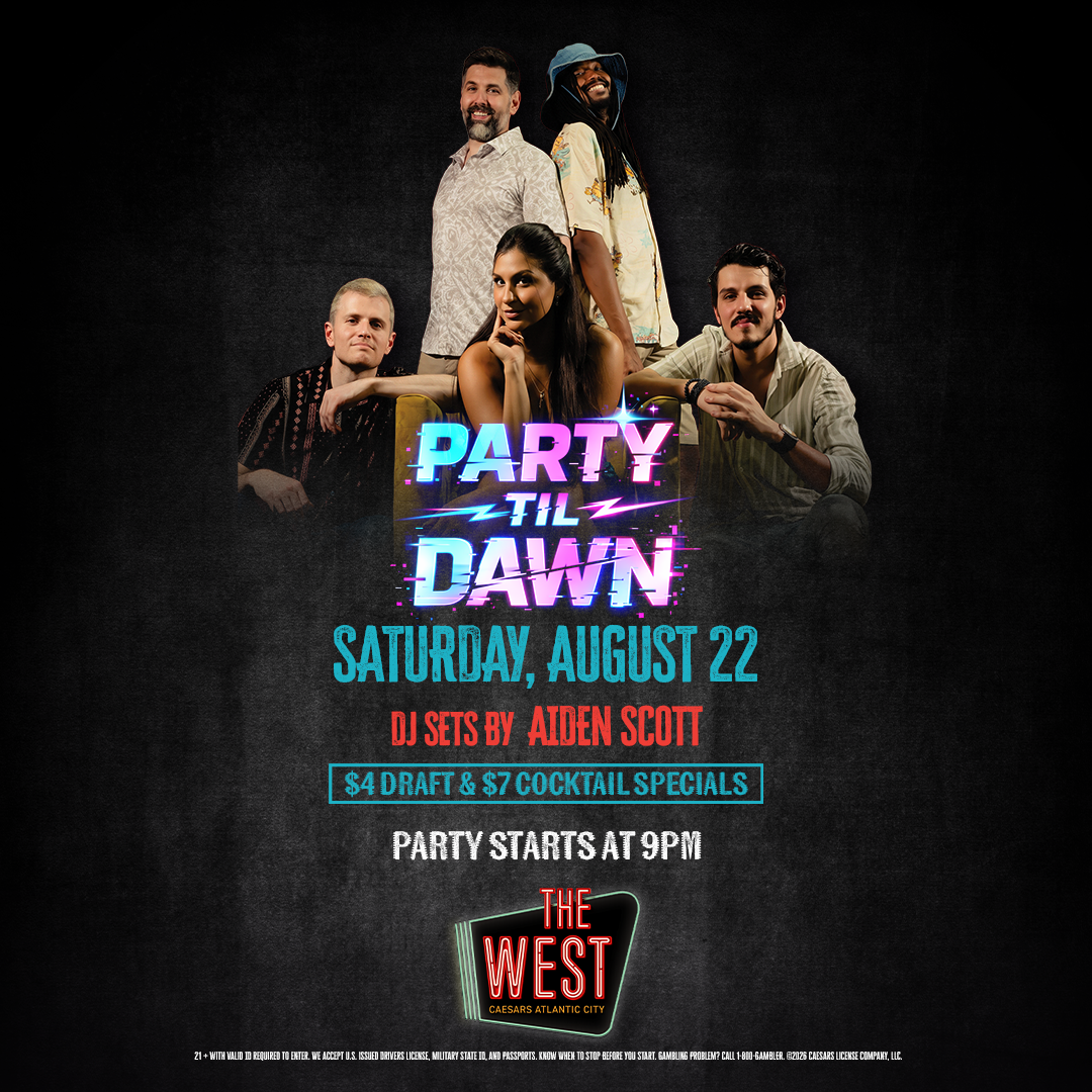 Party Til Dawn: Live Music at The West | Caesars Atlantic City Nightlife
