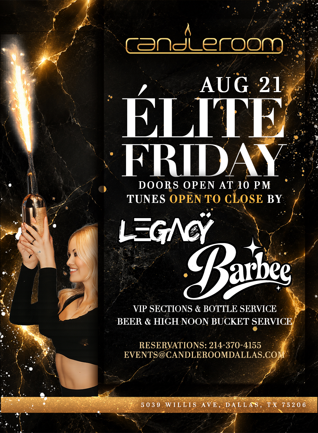 Candleroom Fridays with Legacy