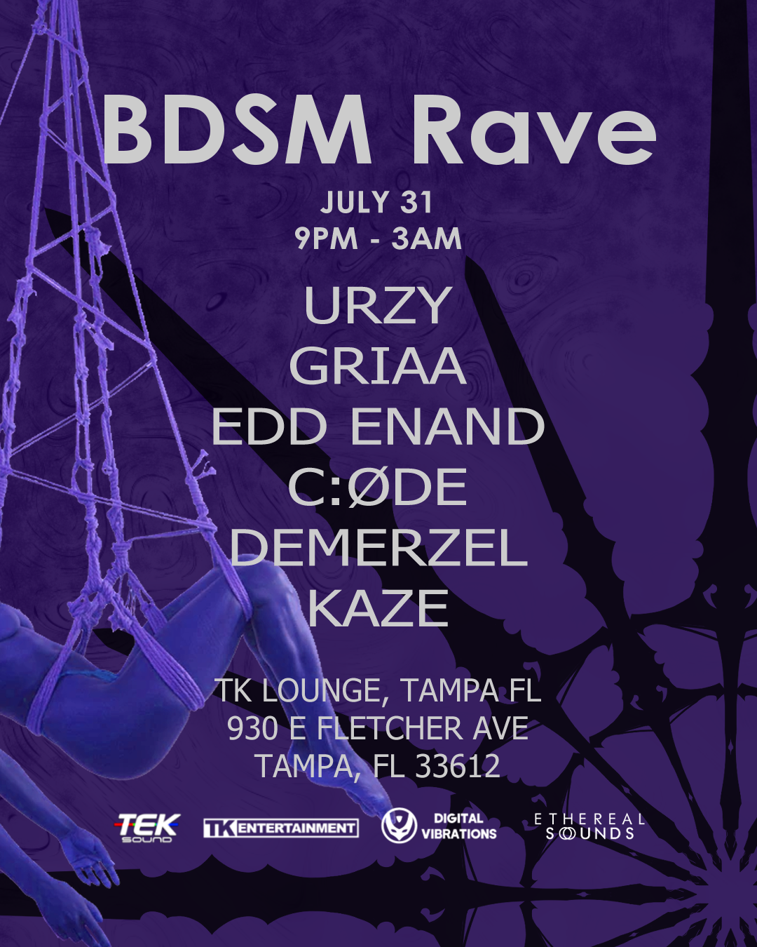 BDSM RAVE Vol 2 - Tampa, FL