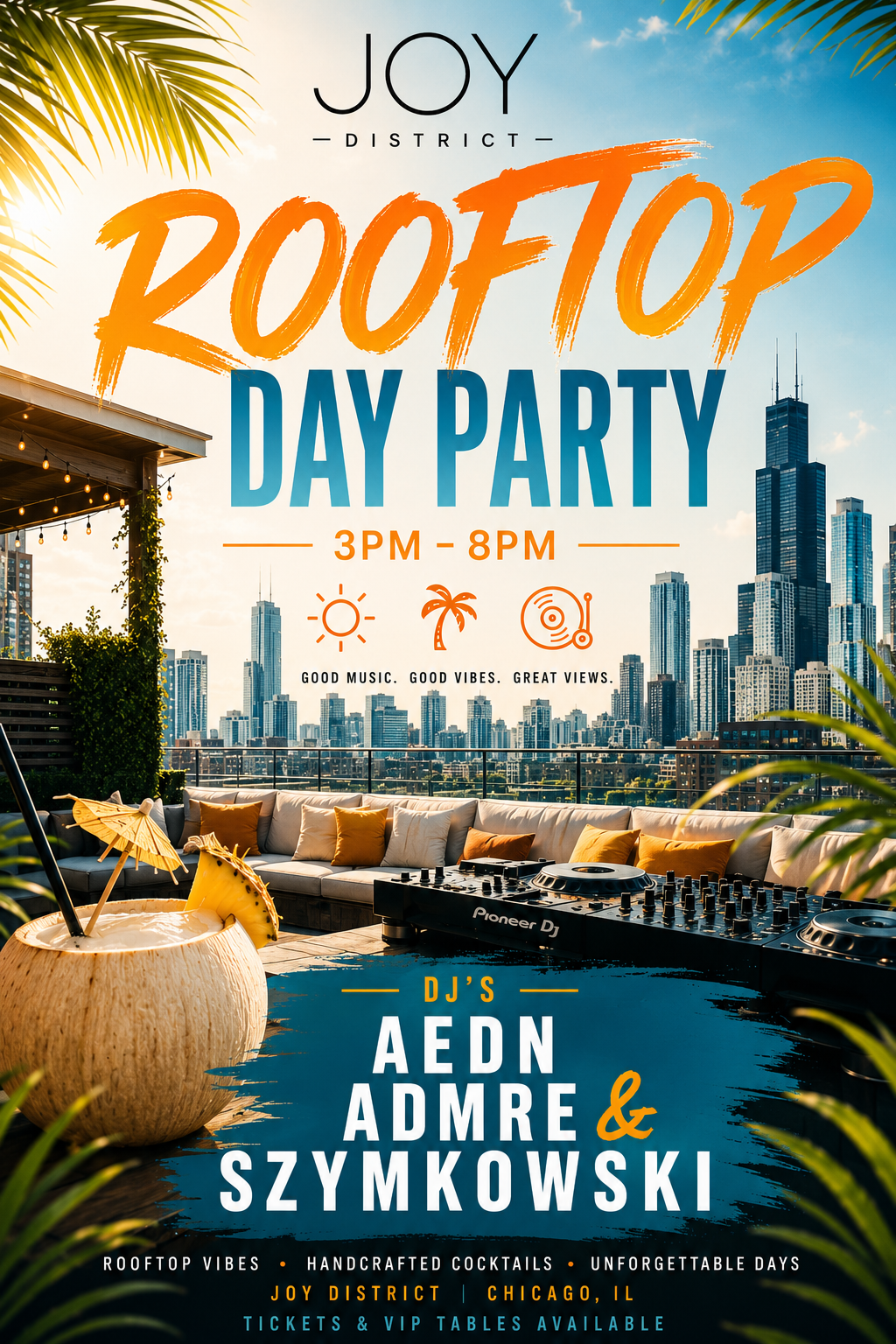 Rooftop Day Party @ Joy District
