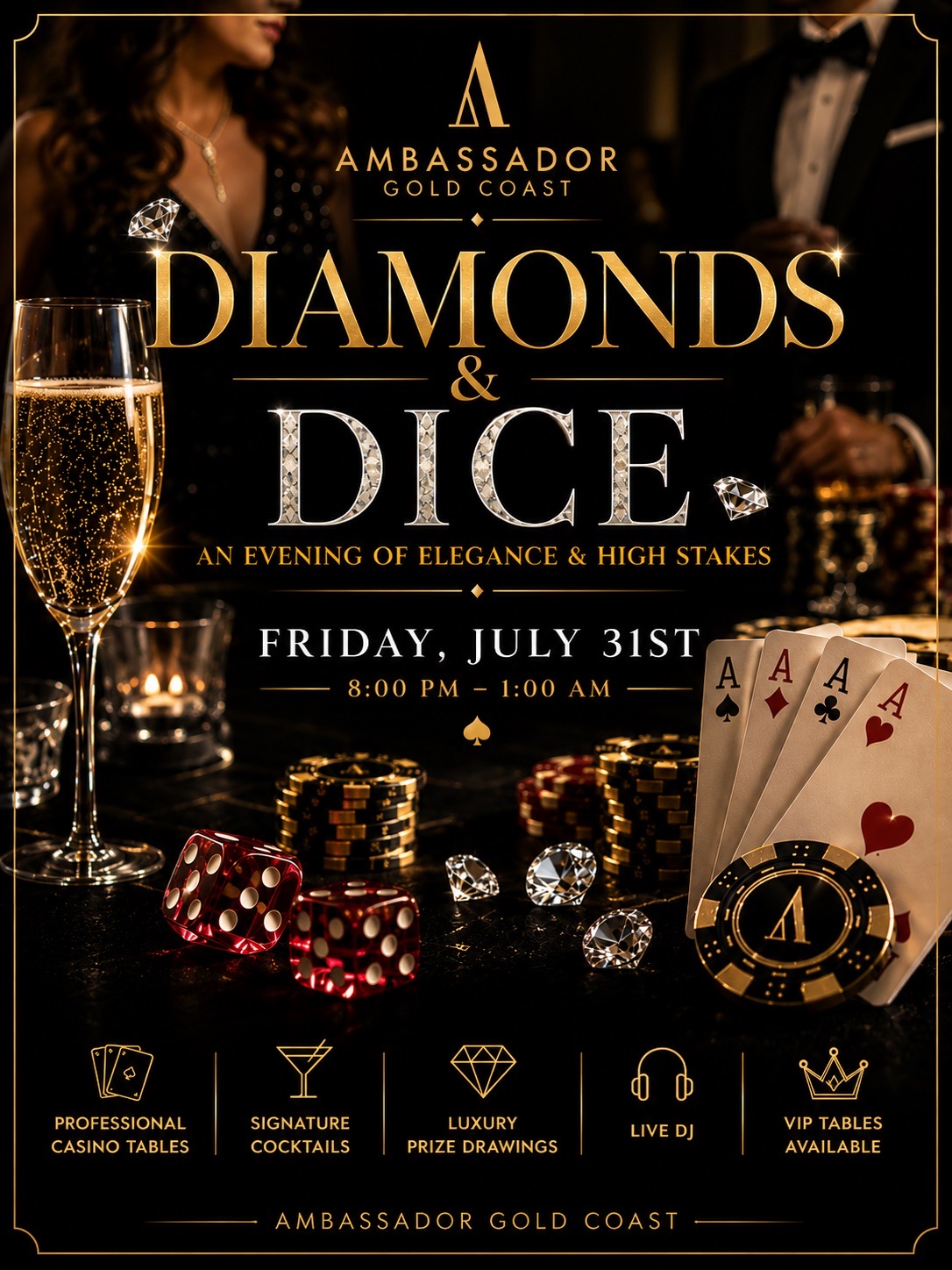 Diamonds & Dice 🎲💎🍾