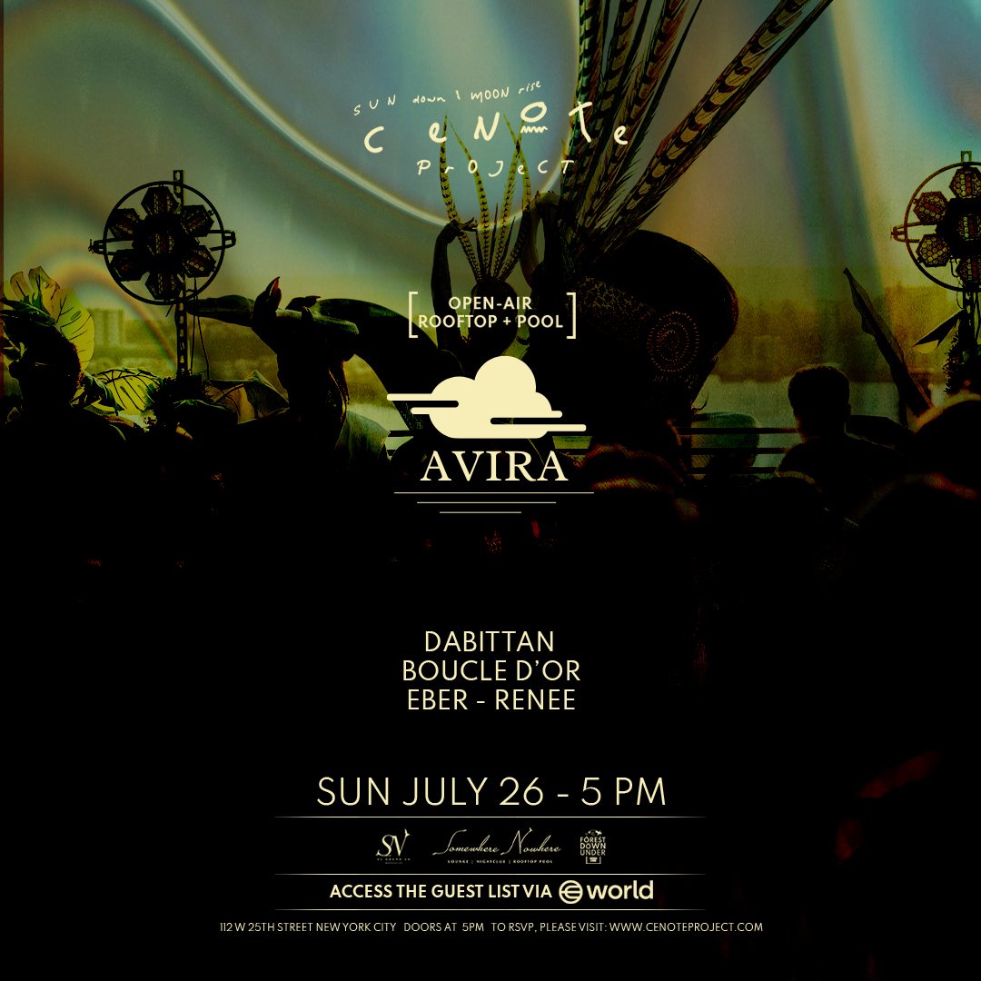 Cenote Project [Open-Air Sunset Party] x Avira