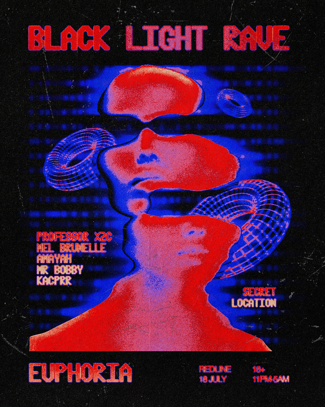 EUPHORIA | BLACK LIGHT RAVE