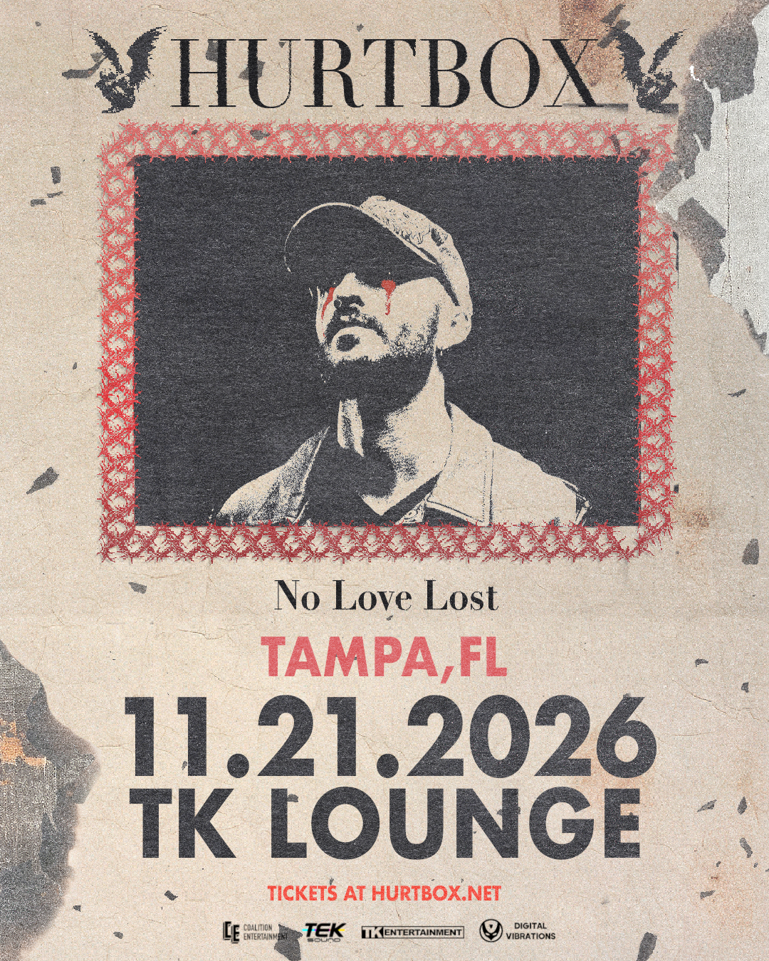 HURTBOX: No Love Lost - Tampa, FL
