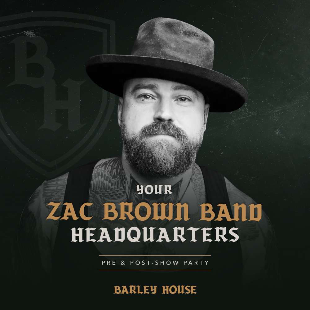 ZAC BROWN BAND PRE + POST PARTY
