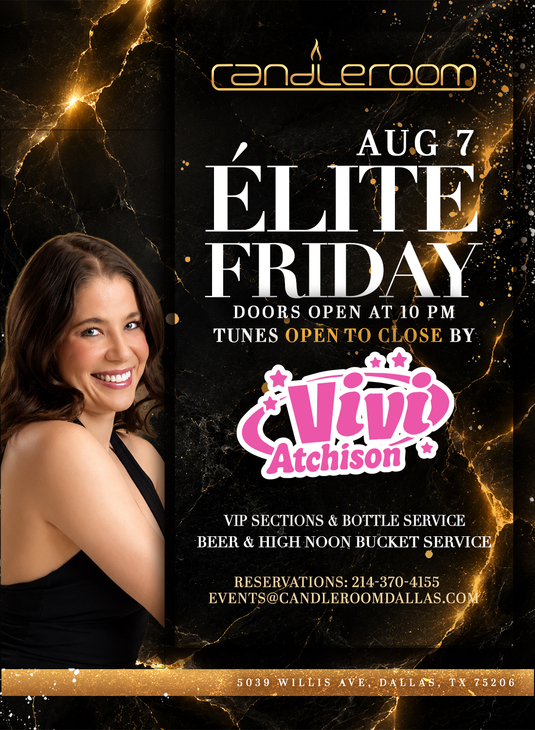 Candleroom Fridays with Vivi Atchison
