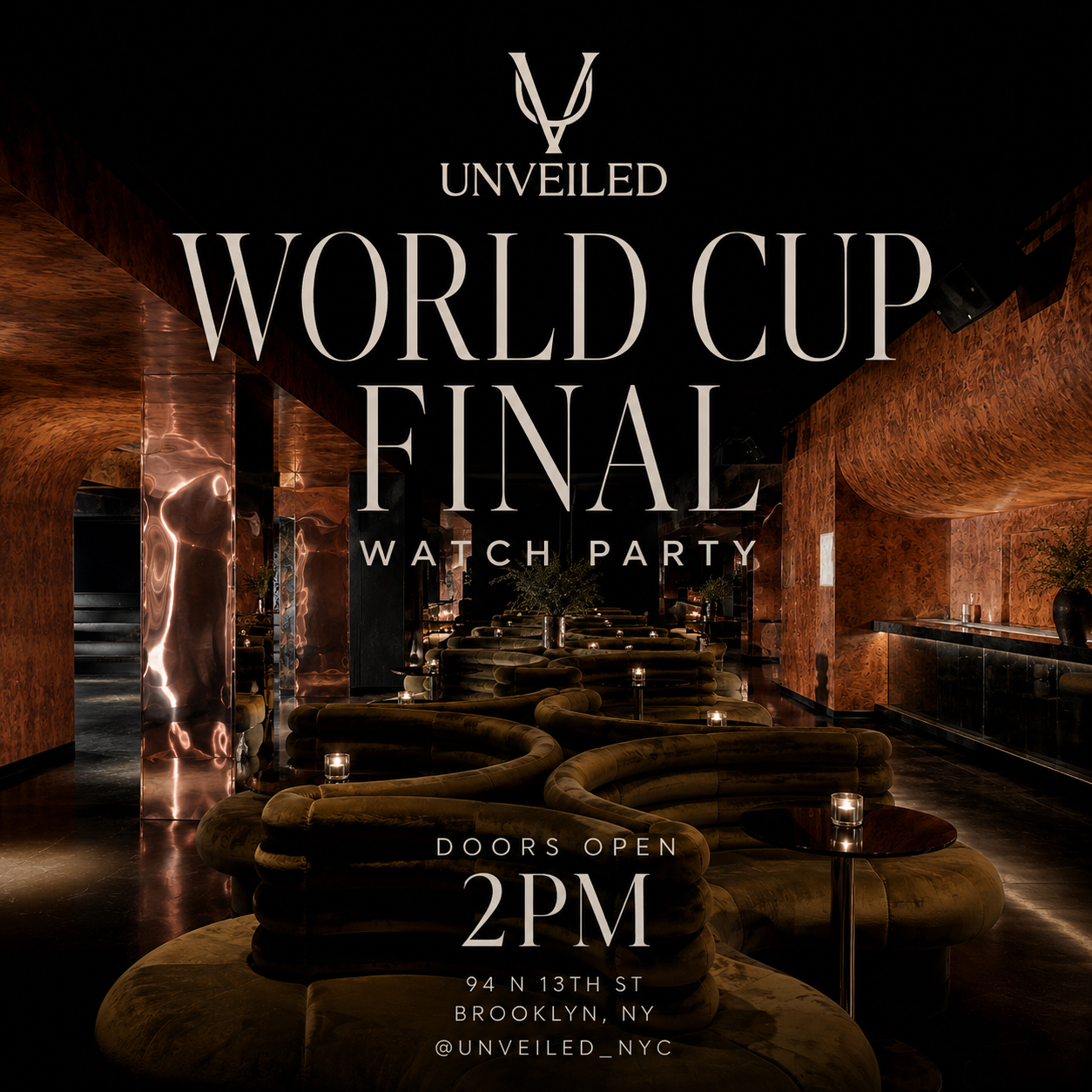 WORLD CUP FINAL WATCH PARTY