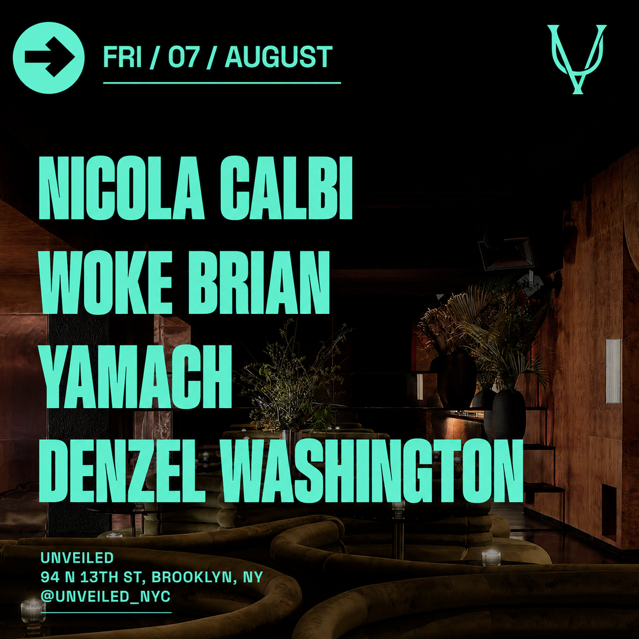 Friday Artist Showcase @ Unveiled