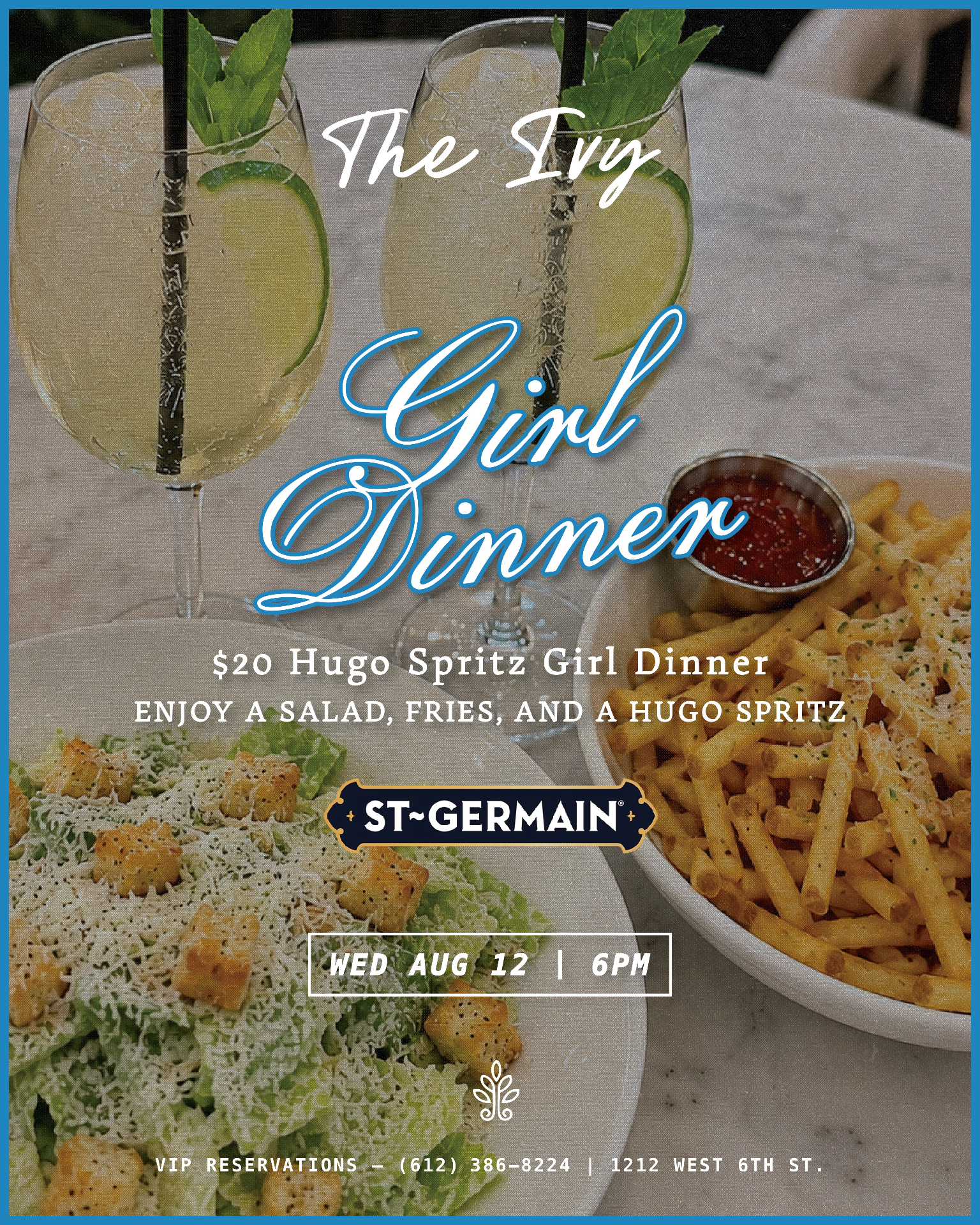 Hugo Spritz Girl Dinner