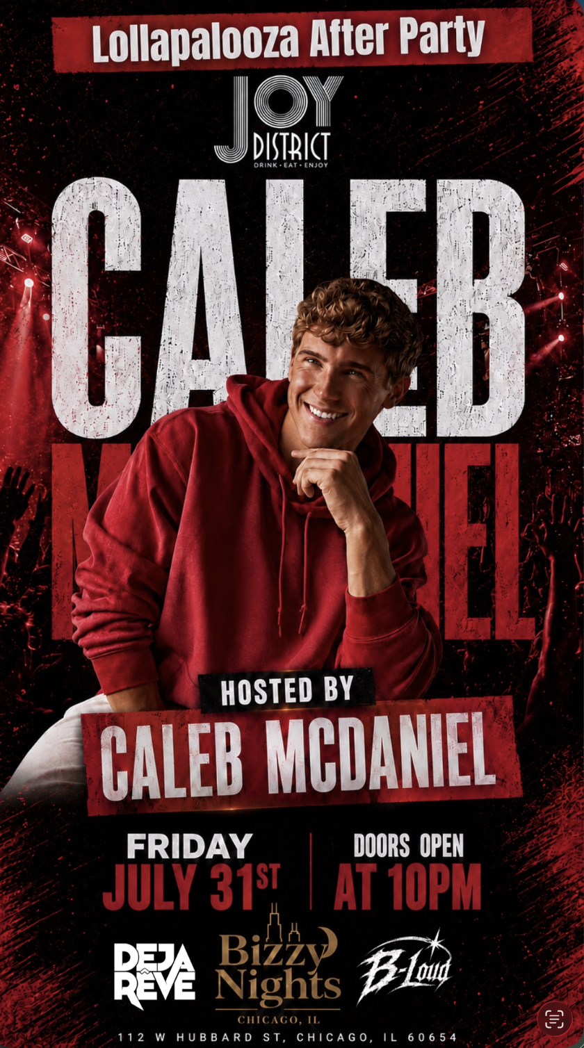 Lollapalooza Afterparty W Caleb McDaniel