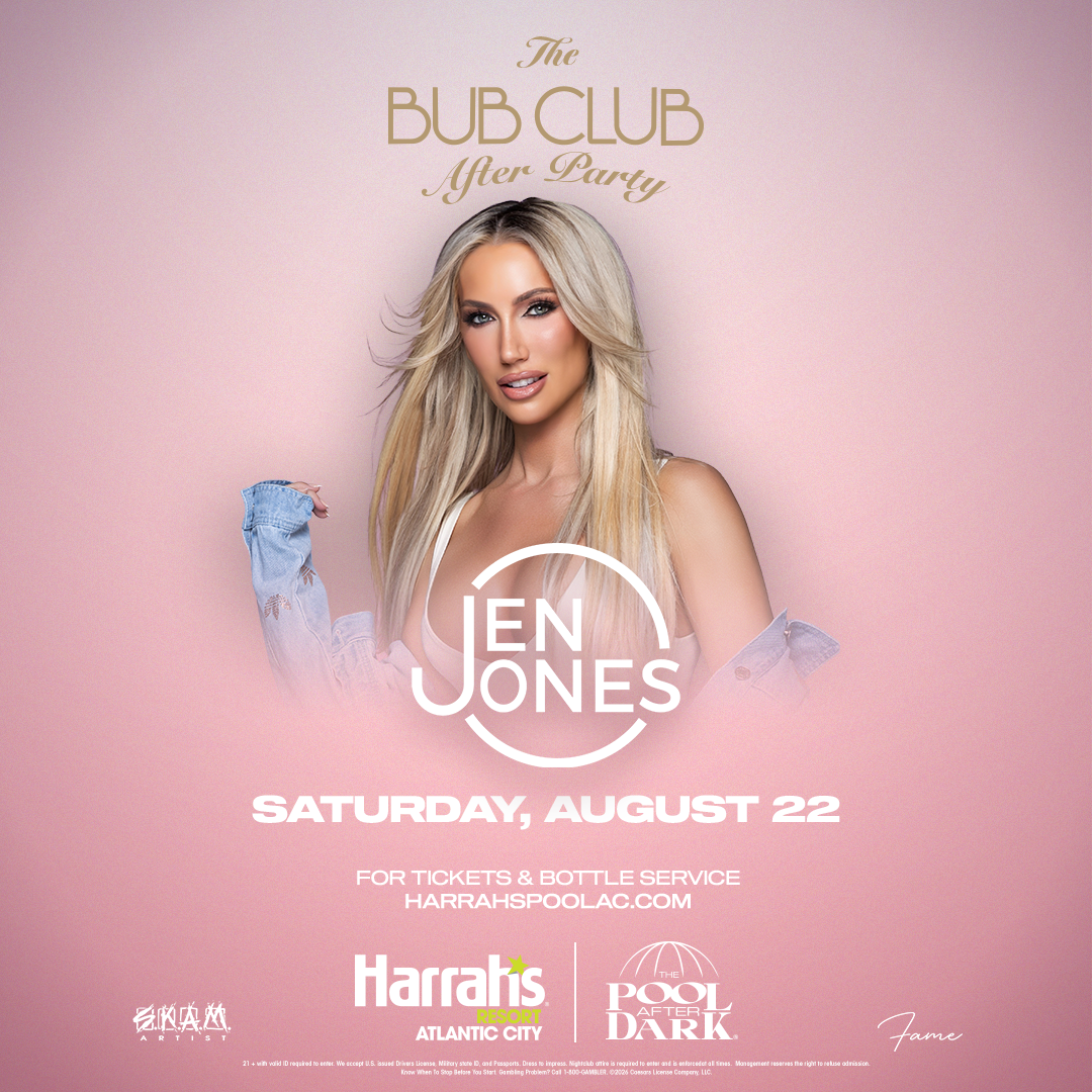 Bub Club After Party with Jen Jones at The Pool After Dark AC | Pool Party