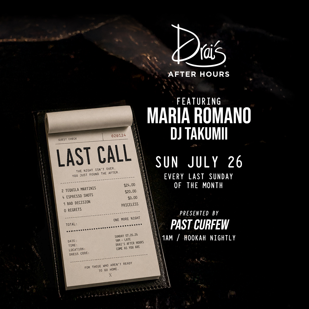 Last Call • Maria Romano