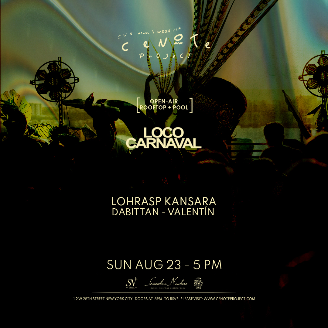 Cenote Project [Open-Air Sunset Party] x Loco Carnaval