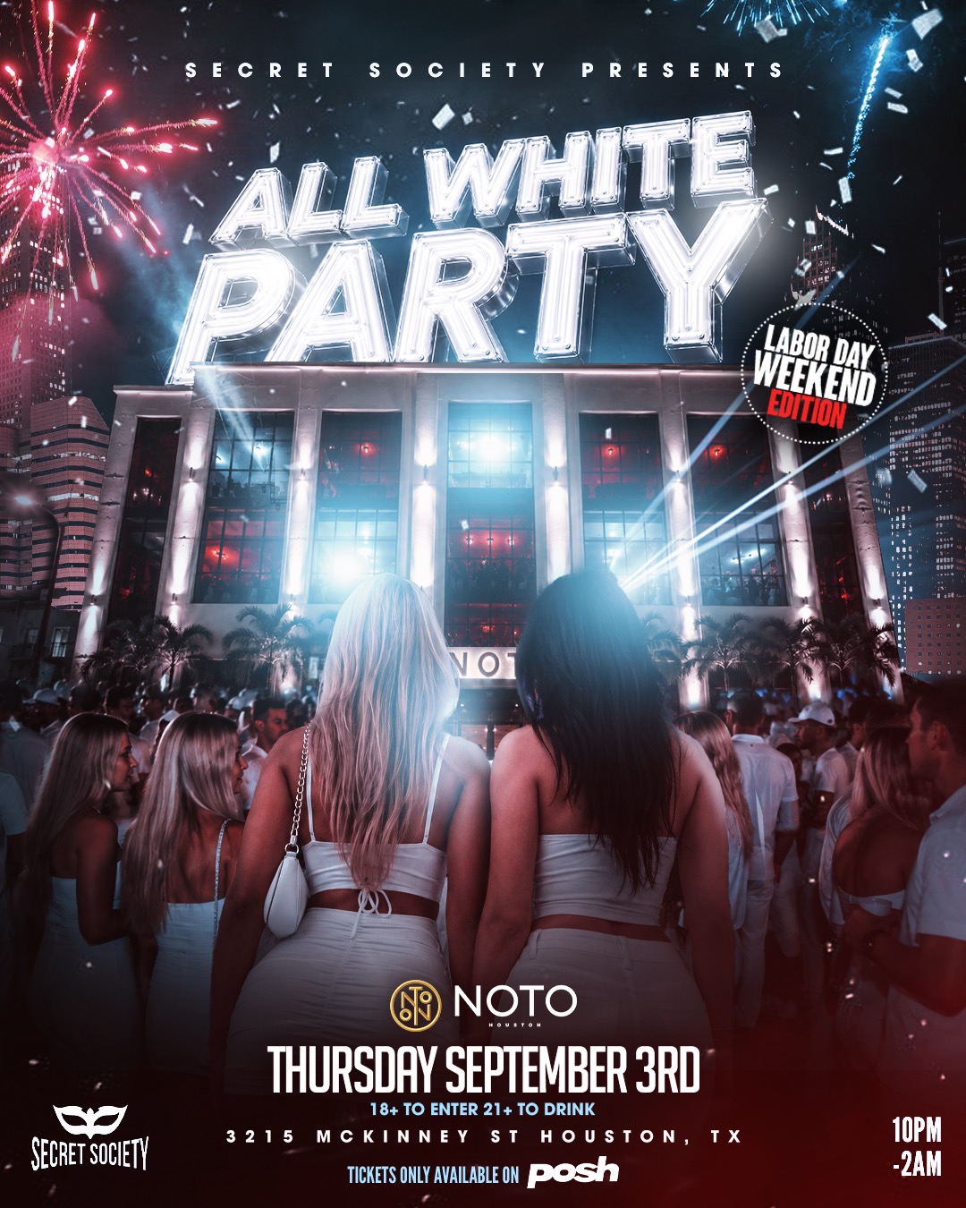 Labor Day Weekend All White Party