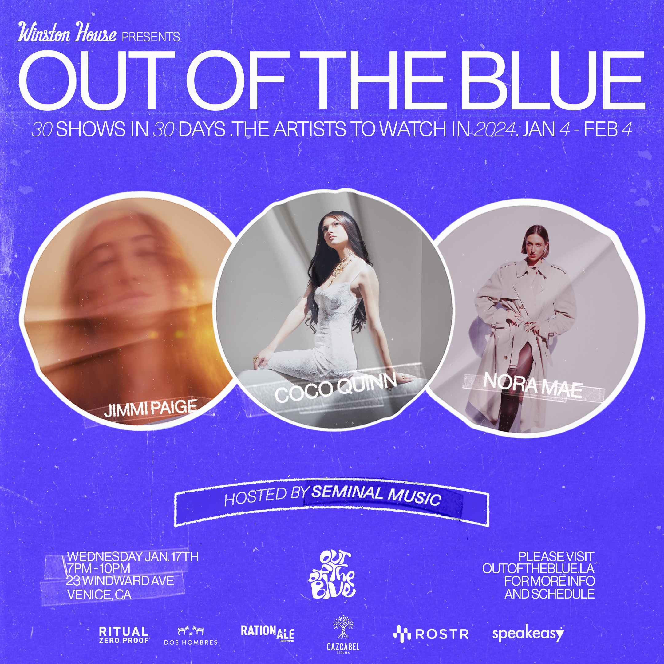Out Of The Blue: Seminal Music Showcase