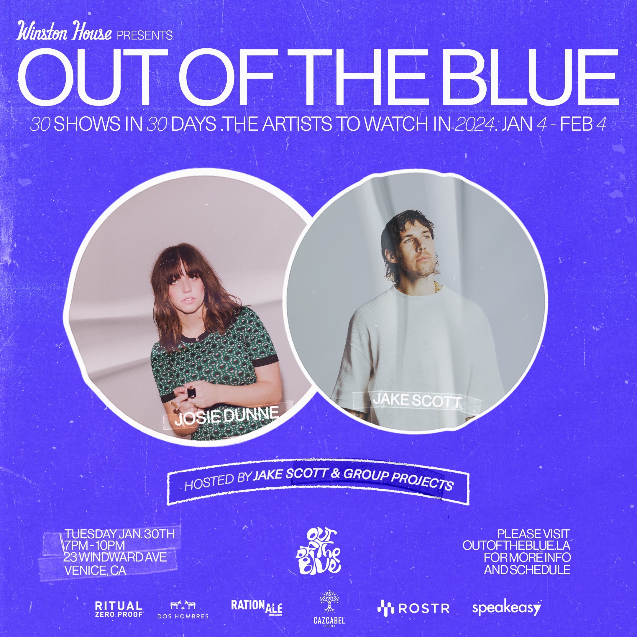 Out Of The Blue: Jake Scott & Goup Projects