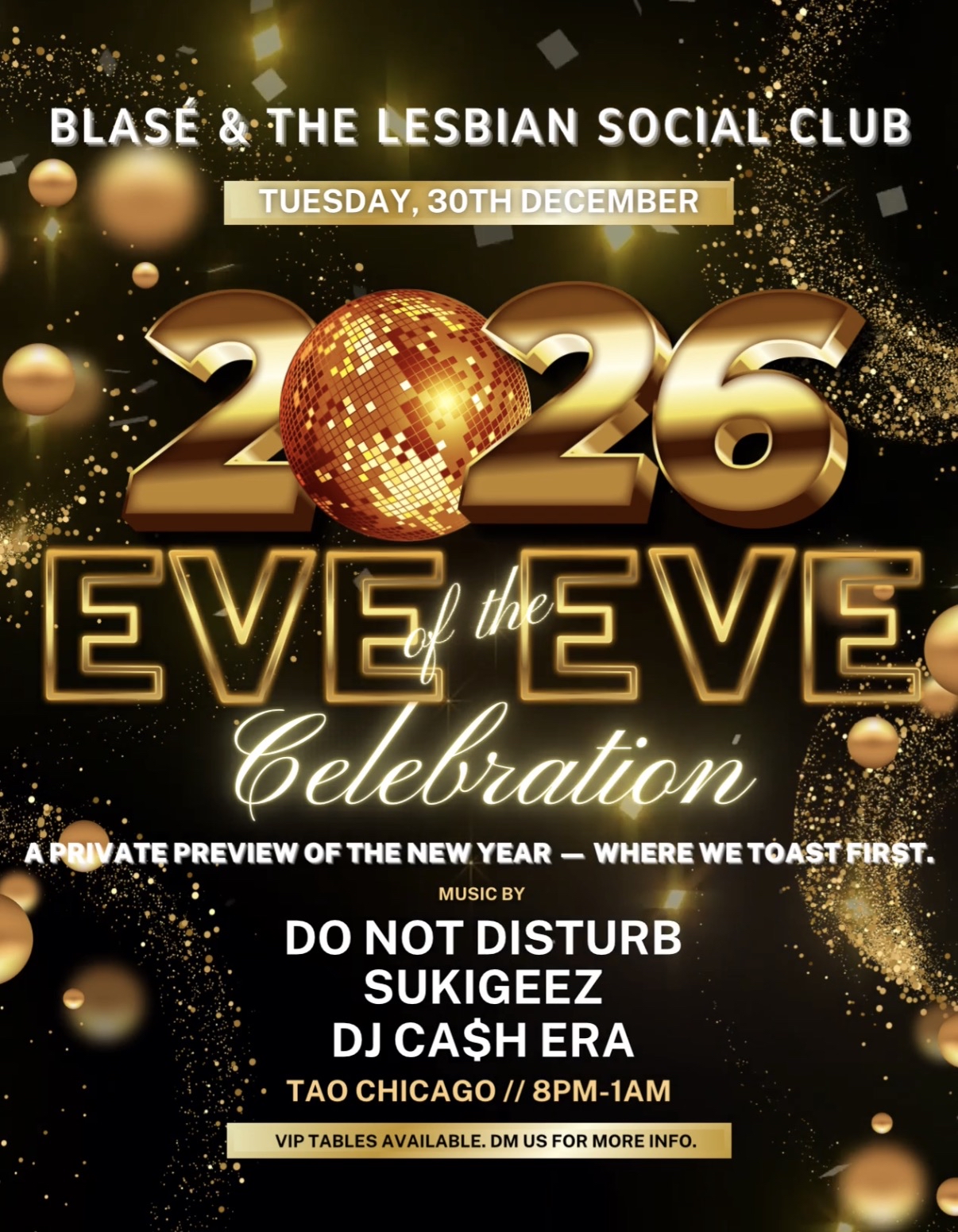 BLASÉ + LSC: EVE OF THE EVE 2026