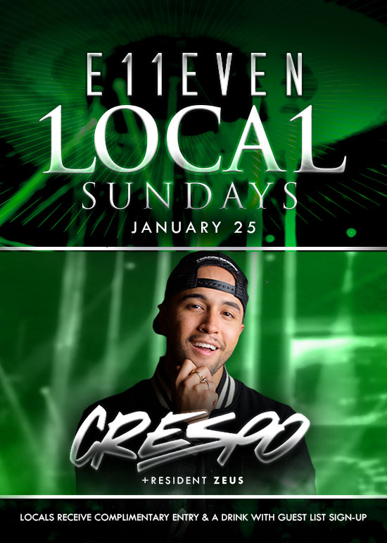 CRESPO AT E11EVEN
