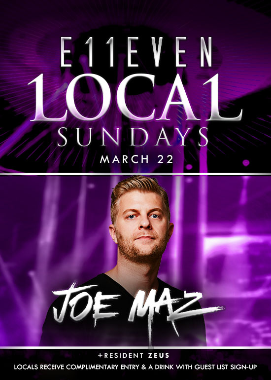 JOE MAZ AT E11EVEN