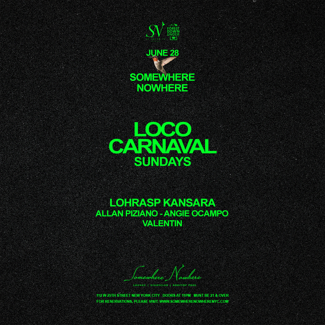 Loco Carnaval: Lohrasp Kansara, Allan Piziano, Angie Ocampo, Valentin