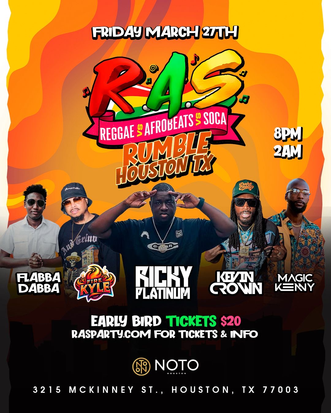 RAS: Reggae vs Afrobeats vs Soca