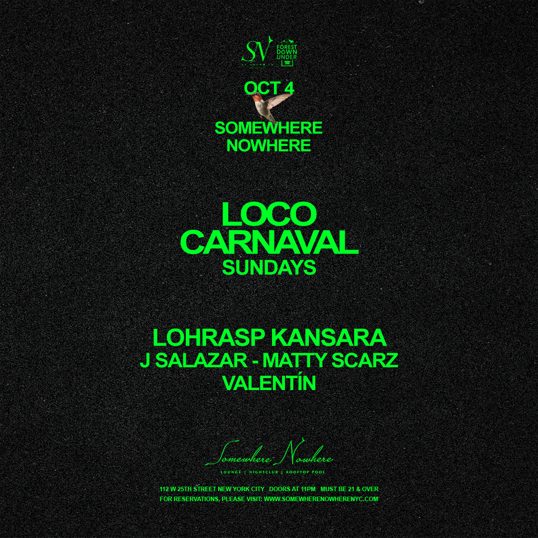 Loco Carnaval: Lohrasp Kansara, J Salazar, Matty Scarz and Valentín