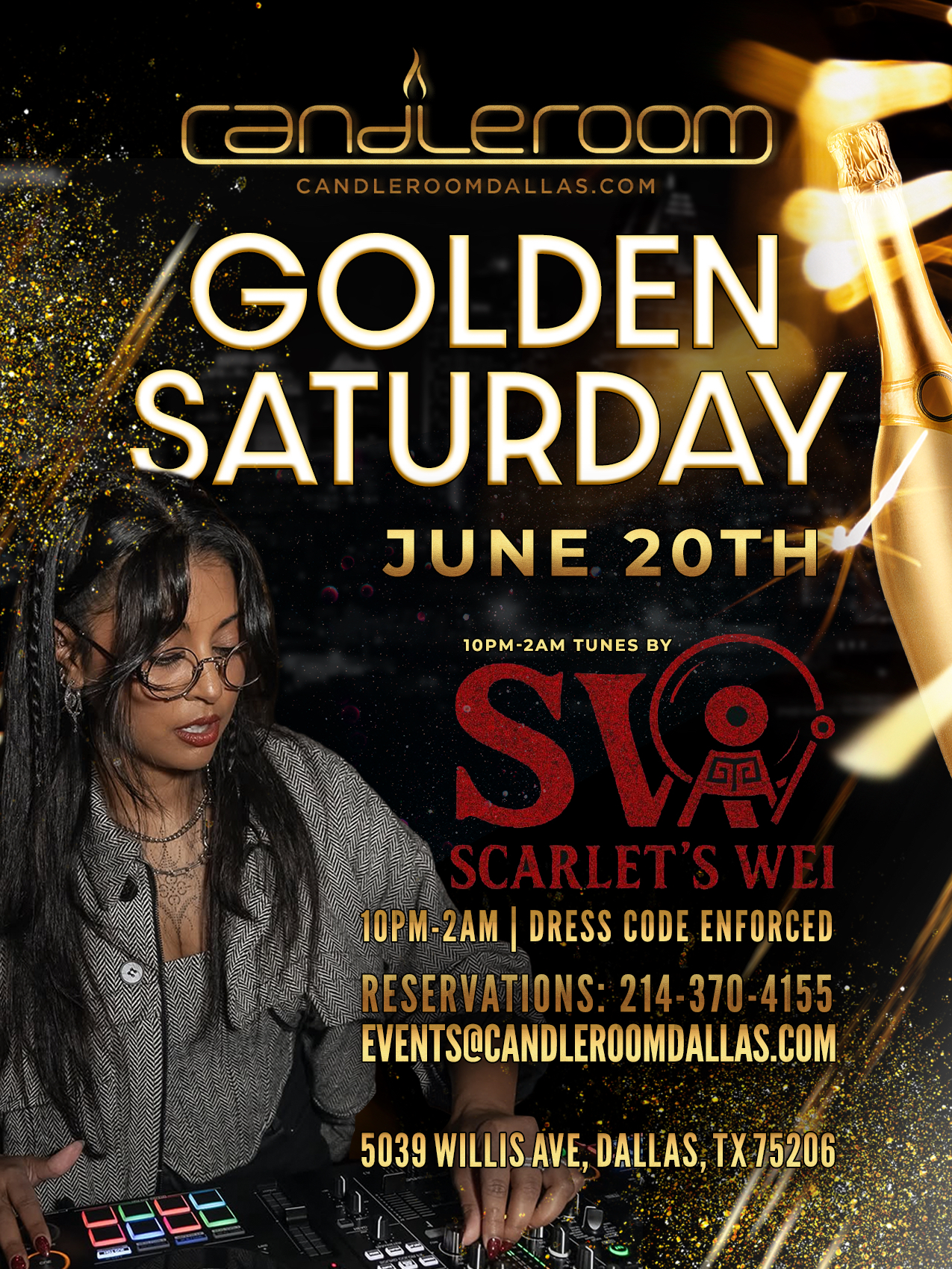 Golden Saturdays ft Scarlet’s Wei