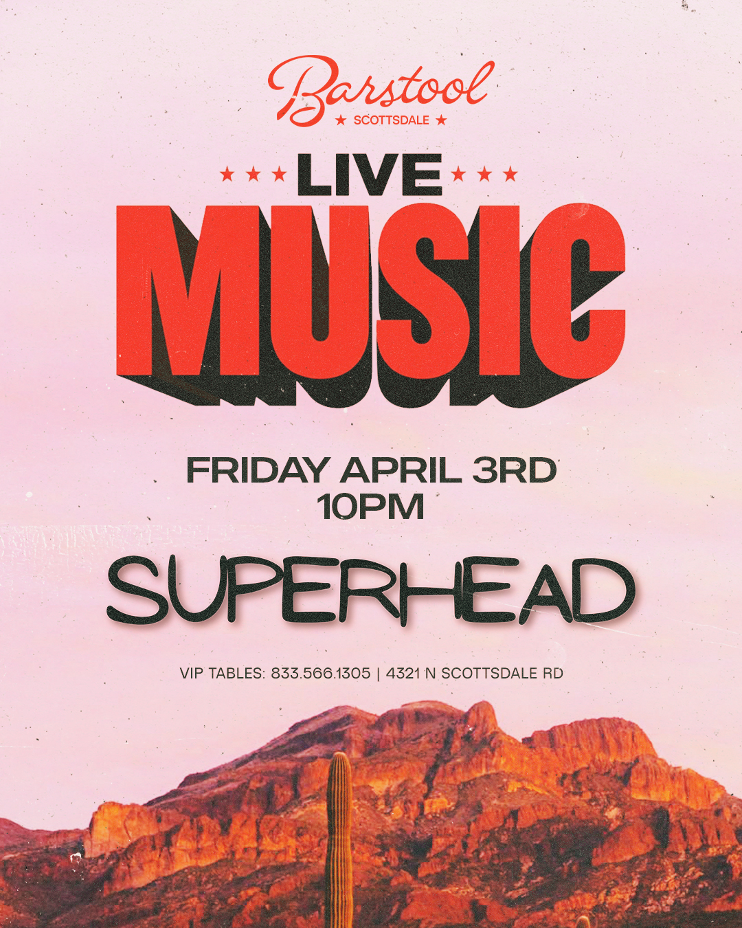 Live Music Fridays with Superhead