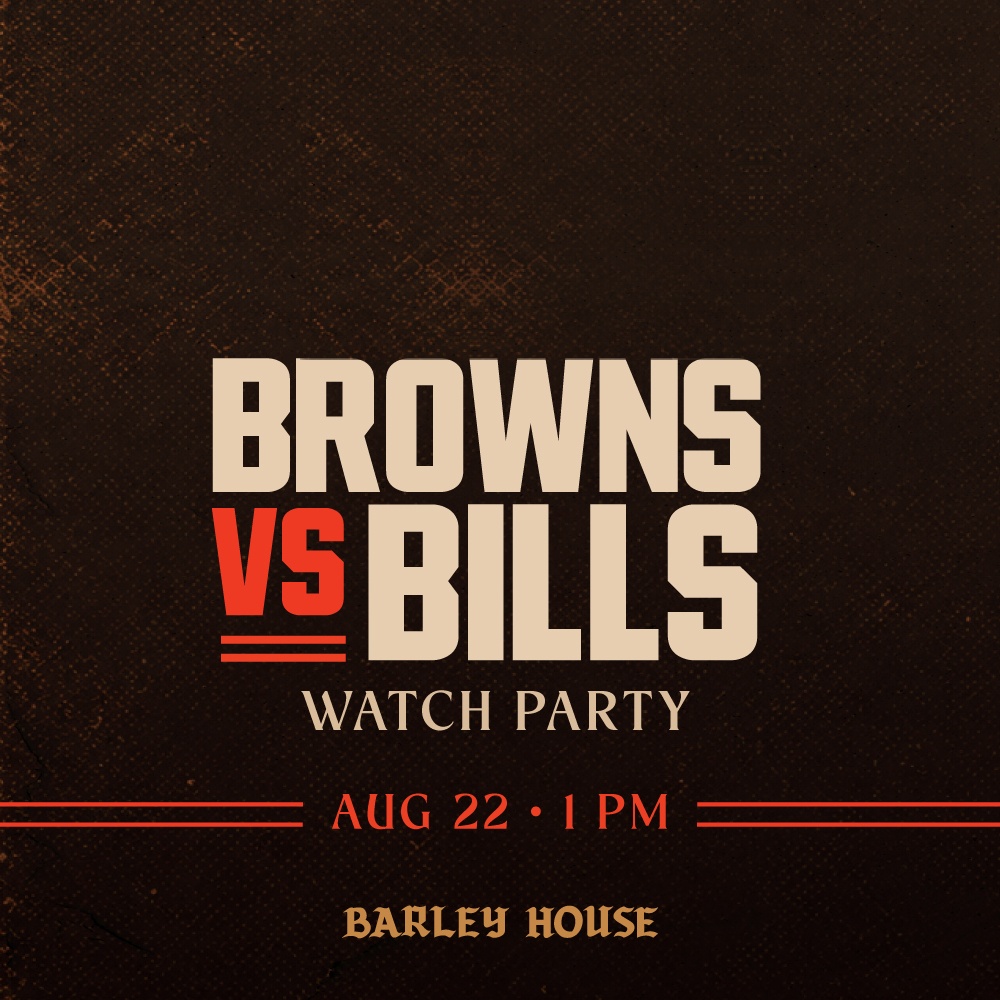 Browns vs Bills Watch Party - OPEN EARLY AT 11AM