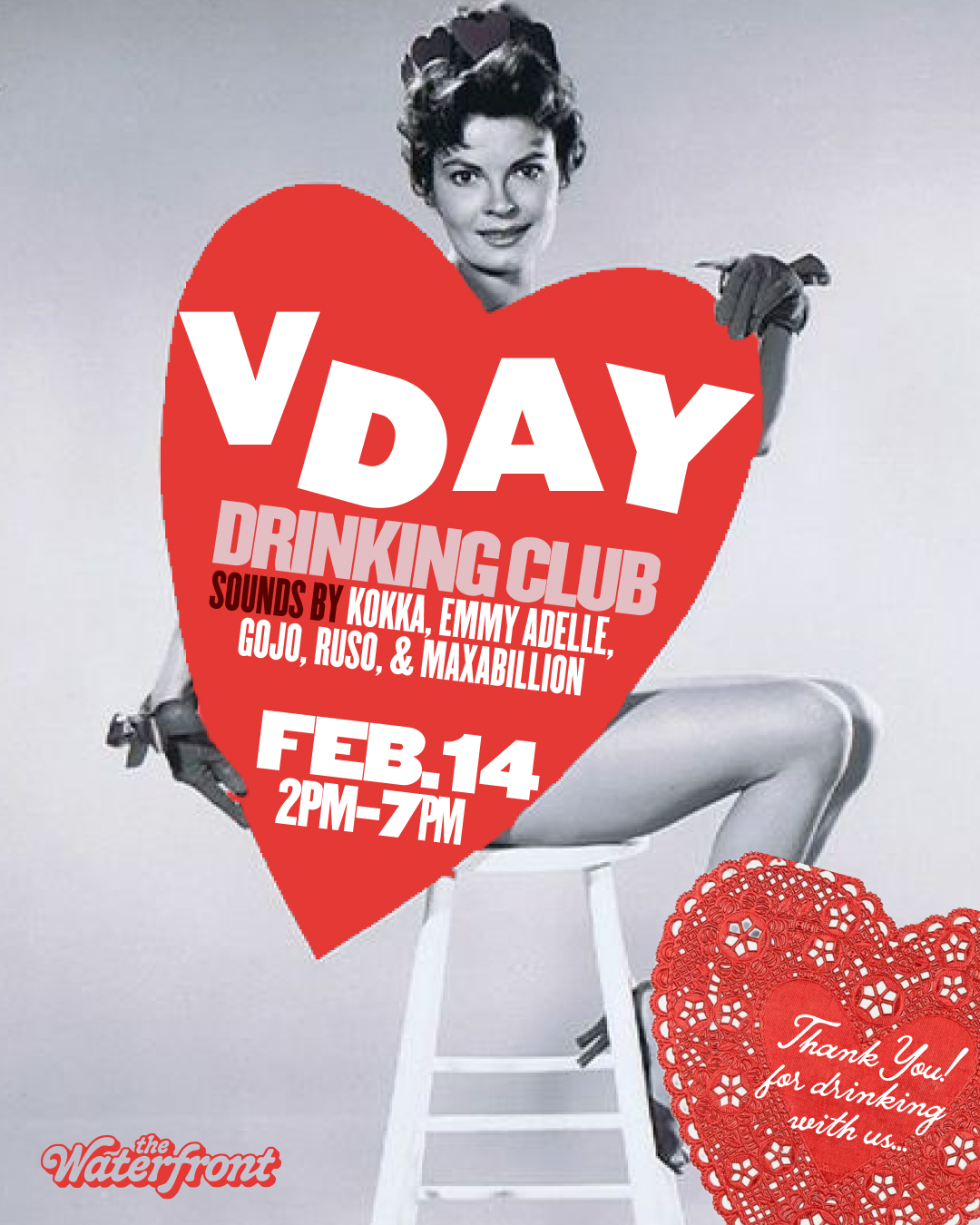 VDAY DRINKING CLUB with KOKKA & FRIENDS