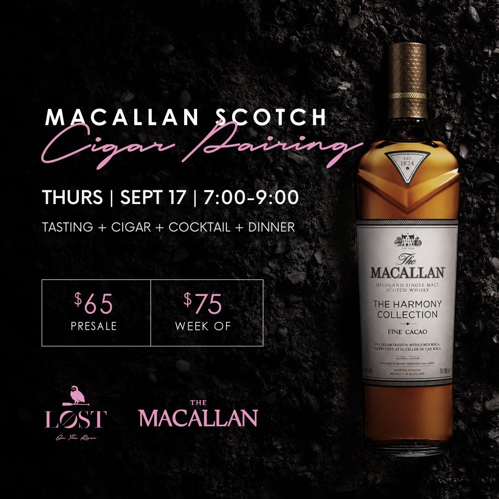 MACALLAN SCOTCH Cigar Pairing