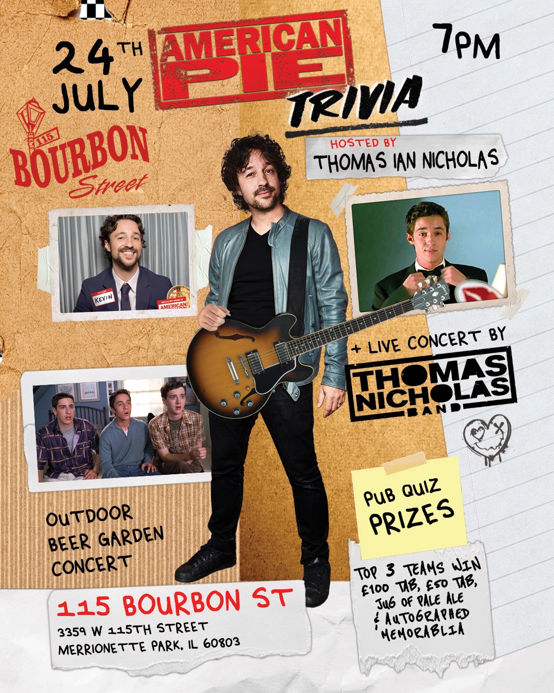 American Pie Trivia ft Performance by Thomas Ian Nicholas