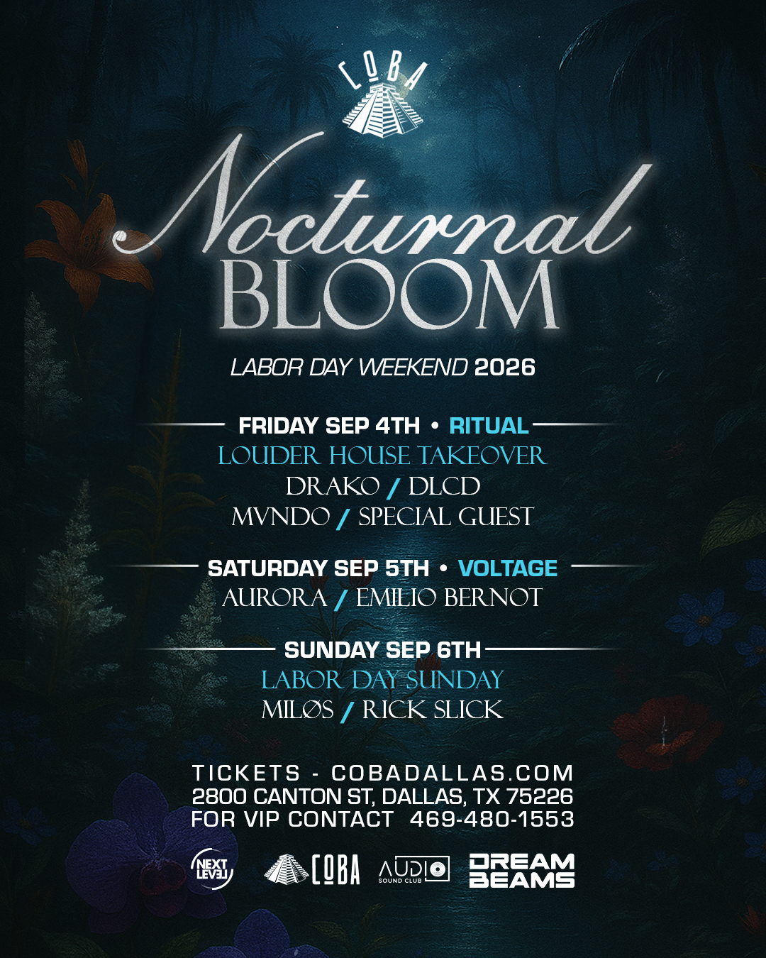 Nocturnal Bloom LDW'26 at Coba