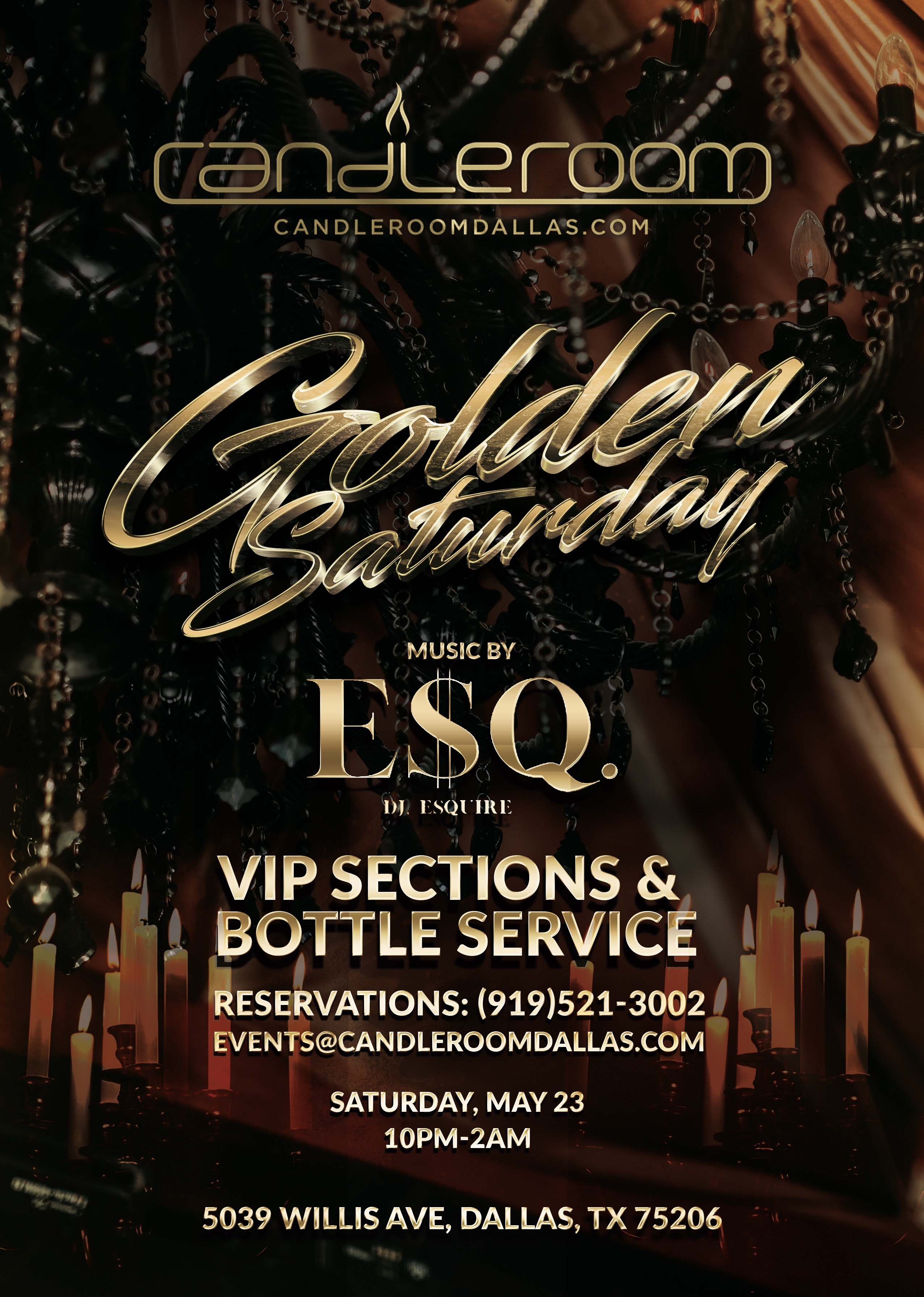 Golden Saturdays ft DJ ESQ
