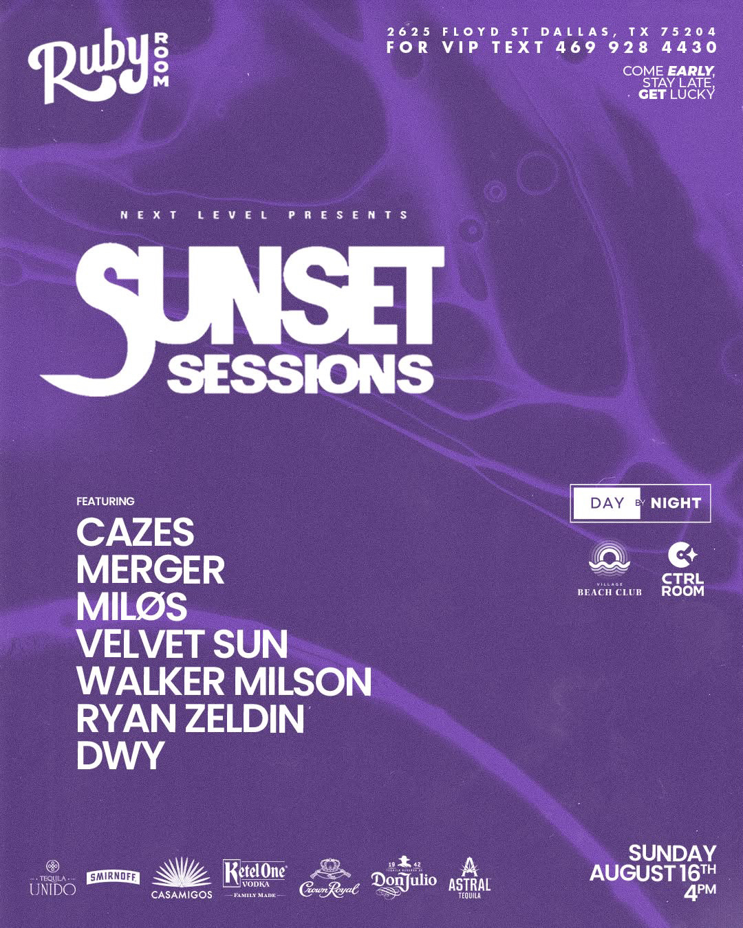 SUNSET SESSIONS - 8.16