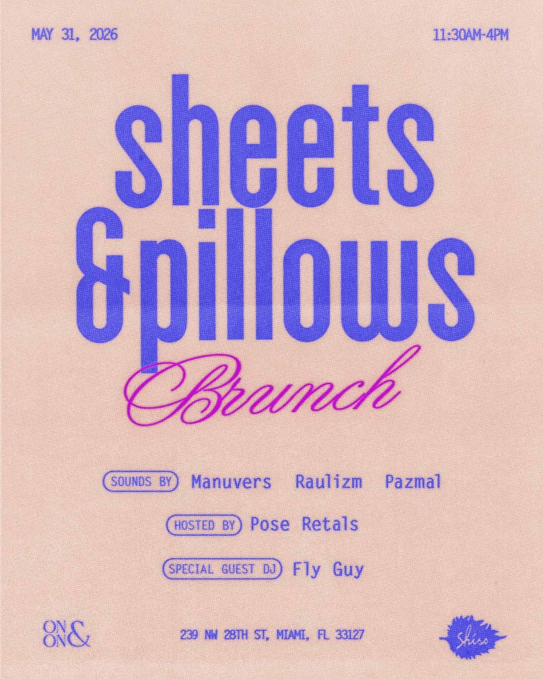 Sheets & Pillows Brunch