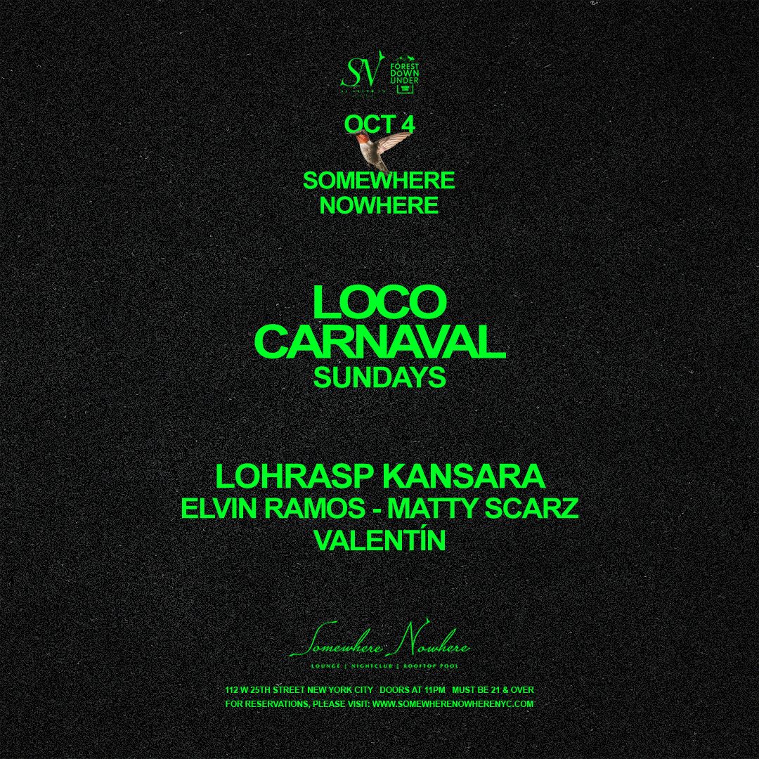 Loco Carnaval: Lohrasp Kansara, Elvin Ramos, Matty Scarz and Valentín