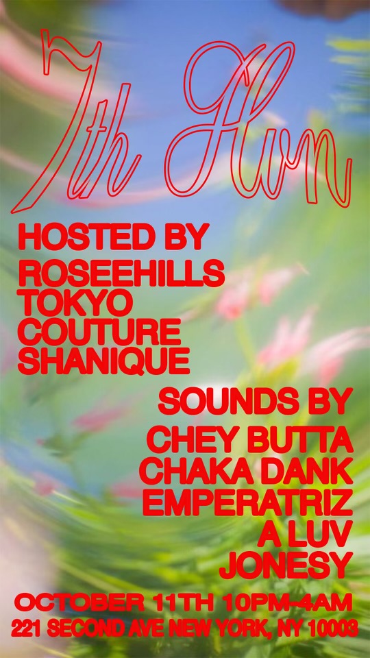 7th Hvn VIP Guest List