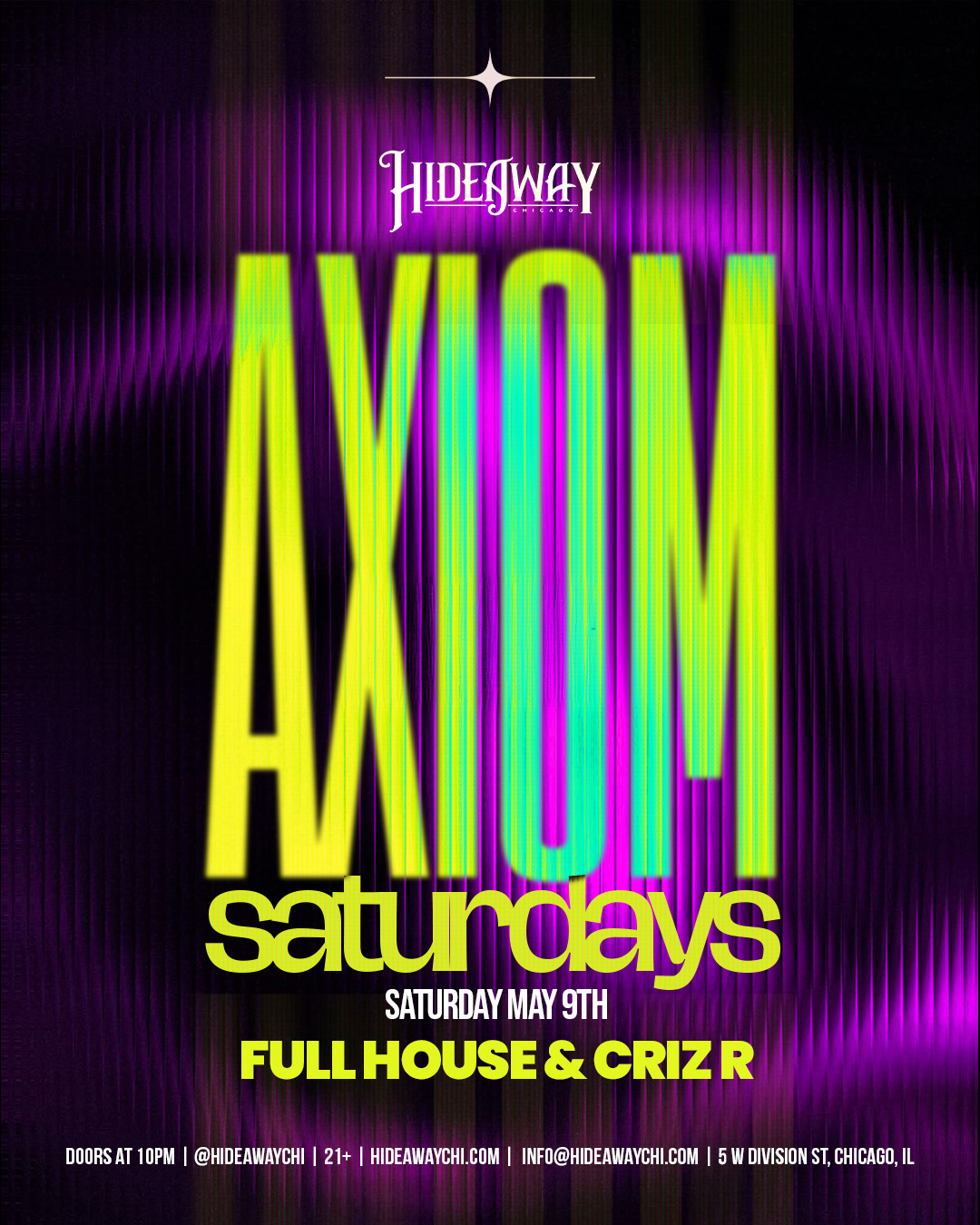 AXIOM Presents Criz R | Full House